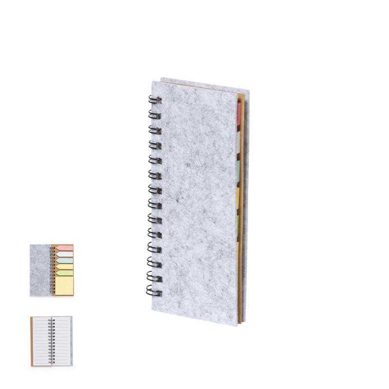 Aurat - 30 Blätter Notizblock. 25 Haftnotizen 4,5 x 4,5 cm. 125 Mini Haftnotizen 1,2 x 4,5 cm | Filz RPET Aurat - 30 Blätter Notizblock. 25 Haftnotizen 4,5 x 4,5 cm. 125 Mini Haftnotizen 1,2 x 4,5 cm | Filz RPET