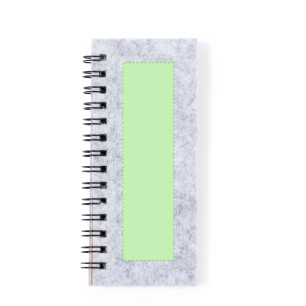 Aurat - 30 Blätter Notizblock. 25 Haftnotizen 4,5 x 4,5 cm. 125 Mini Haftnotizen 1,2 x 4,5 cm | Filz RPET