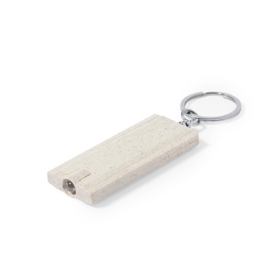 Tasex - 1 Led. Piles Bouton Incluses | Paille de Blé/ ABS