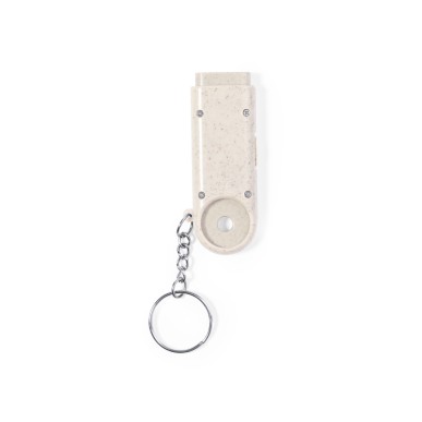 Evelyn - 2 Leds. Piles Bouton Incluses | Paille de Blé/ ABS