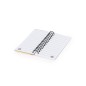 Sorduk - 30 Blätter Notizblock. 25 Haftnotizen 4,5 x 4,4 cm. 125 Mini Haftnotizen 1,5 x 4,3 cm | Weizenstroh/ PP