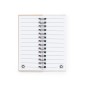 Sorduk - 30 Blätter Notizblock. 25 Haftnotizen 4,5 x 4,4 cm. 125 Mini Haftnotizen 1,5 x 4,3 cm | Weizenstroh/ PP
