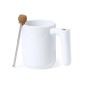 Beverly - 500 ml. Agitateur Extensible Acier Inox/ Liège Incluse | Céramique Beverly - 500 ml. Agitateur Extensible Acier Inox/ Liège Incluse | Céramique