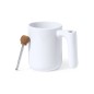 Beverly - 500 ml. Agitateur Extensible Acier Inox/ Liège Incluse | Céramique Beverly - 500 ml. Agitateur Extensible Acier Inox/ Liège Incluse | Céramique