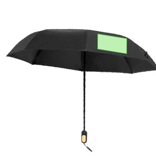 Barbra - 21". Antiwindsystem. Pongee RPET Etui | Pongee 190T RPET. Fiberglass Rippen