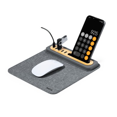Craig - 1 Typ C Hub. 4 Hubs USB 2.0. Rutschfest | Polyester 300D RPET/