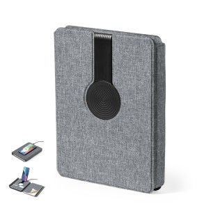 Morrison - Drahtlos Ladegerät 10W. Power Bank 5000 mAh. 65 Blätter Not