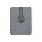 Morrison - Drahtlos Ladegerät 10W. Power Bank 5000 mAh. 65 Blätter Notizblock. Typ C Ausgänge und Eingang | Polyester 300D RPET