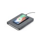 Morrison - Drahtlos Ladegerät 10W. Power Bank 5000 mAh. 65 Blätter Notizblock. Typ C Ausgänge und Eingang | Polyester 300D RPET