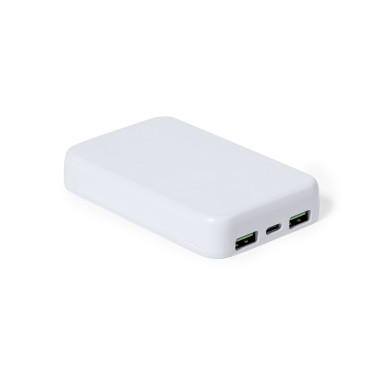 Bramson - Drahtlos 15W. Magnetisch. 5000 mAh. 2 USB Ausgänge. Typ C Au
