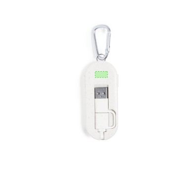 Abby - Anschluss Micro USB, Typ C und Lightning 5V DC 2A | Weizenstroh