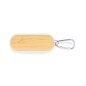 Abby - Anschluss Micro USB, Typ C und Lightning 5V DC 2A | Weizenstroh/ ABS/ Bambus