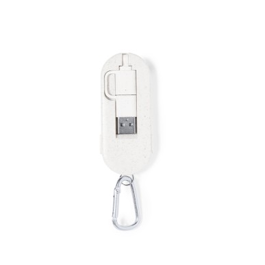 Abby - Anschluss Micro USB, Typ C und Lightning 5V DC 2A | Weizenstroh