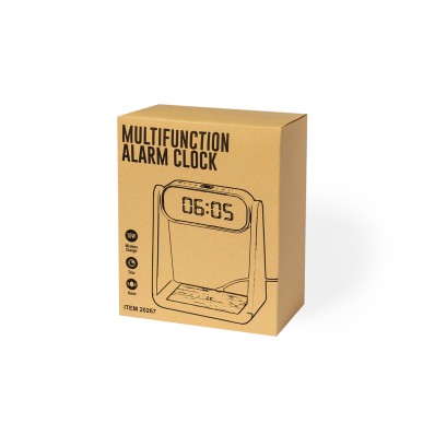 Darret - Lampe 6 Leds. Drahtlos Ladegerät 10W. USB Anschluss | ABS/ Ba