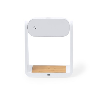 Darret - Lampe 6 Leds. Drahtlos Ladegerät 10W. USB Anschluss | ABS/ Ba