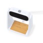 Darret - Lampe 6 Leds. Drahtlos Ladegerät 10W. USB Anschluss | ABS/ Bambus