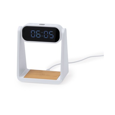 Darret - Lampe 6 Leds. Drahtlos Ladegerät 10W. USB Anschluss | ABS/ Ba