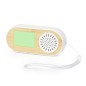 Gissel - Bluetooth Anschluss. Schallleistung 3W. Batterie 30 mAh/ Aufladestation 300 mAh | Weizenstroh/ ABS/ Bambus