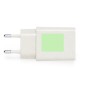 Avery - Schnelle Aufladung. 1 USB Ausgäng und 1 Typ C Ausgang | Weizenstroh/ ABS