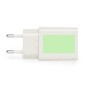 Avery - Schnelle Aufladung. 1 USB Ausgäng und 1 Typ C Ausgang | Weizenstroh/ ABS