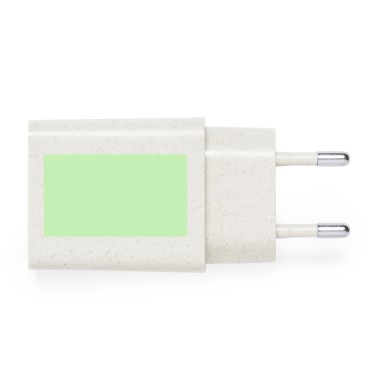 Avery - Schnelle Aufladung. 1 USB Ausgäng und 1 Typ C Ausgang | Weizen
