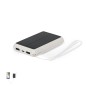 Dawson - 5000 mAh. Solarladung. 2 USB Ausgänge. Typ C Ausgänge und Eingang | Weizenstroh/ ABS