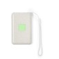 Dawson - 5000 mAh. Solarladung. 2 USB Ausgänge. Typ C Ausgänge und Eingang | Weizenstroh/ ABS