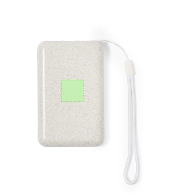 Dawson - 5000 mAh. Solarladung. 2 USB Ausgänge. Typ C Ausgänge und Ein