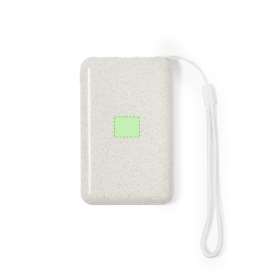 Dawson - 5000 mAh. Solarladung. 2 USB Ausgänge. Typ C Ausgänge und Ein