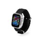 Connor - Bluetooth Anschluss. 1,83" TFT Screen. Drahtlos Wiederaufladbar. Batterie 180 mAh | Silikonarmband