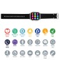 Connor - Bluetooth Anschluss. 1,83" TFT Screen. Drahtlos Wiederaufladbar. Batterie 180 mAh | Silikonarmband
