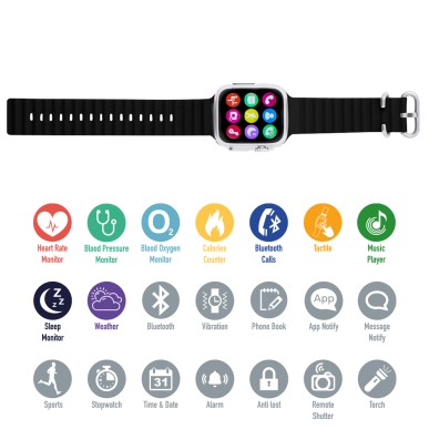Connor - Bluetooth Anschluss. 1,83" TFT Screen. Drahtlos Wiederaufladb