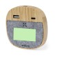 Emerson - Drahtlos 15W. 1 USB und 1 Typ C Ausgänge | Filz RPET/ Bambus Emerson - Drahtlos 15W. 1 USB und 1 Typ C Ausgänge | Filz RPET/ Bambus