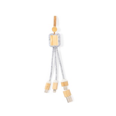 Braxton - Anschluss Micro USB, Typ C und Lightning 5V DC 2.4A | Filz R