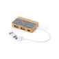 Barney - 1 Typ C Hub. 2 Hubs USB 2.0 | Filz RPET/ Bambus Barney - 1 Typ C Hub. 2 Hubs USB 2.0 | Filz RPET/ Bambus