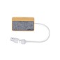 Barney - 1 Typ C Hub. 2 Hubs USB 2.0 | Filz RPET/ Bambus Barney - 1 Typ C Hub. 2 Hubs USB 2.0 | Filz RPET/ Bambus