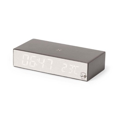 Barret - Drahtlos Ladegerät 10W. Einstellbare Lichtintensität. USB Ans