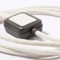 Seymur - Anschluss Micro USB, Typ C und Lightning 5V DC 2.4A | Kaffeefaser/ ABS/ Reclycling Baumwolle