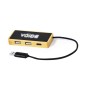 Ginger - Led Lichter. 1 Typ C Hub. 2 Hubs USB 2.0 | Bambus Ginger - Led Lichter. 1 Typ C Hub. 2 Hubs USB 2.0 | Bambus