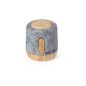 Boitok - Bluetooth Anschluss. Schallleistung 3W. Batterie 300 mAh | Filz RPET/ Bambus