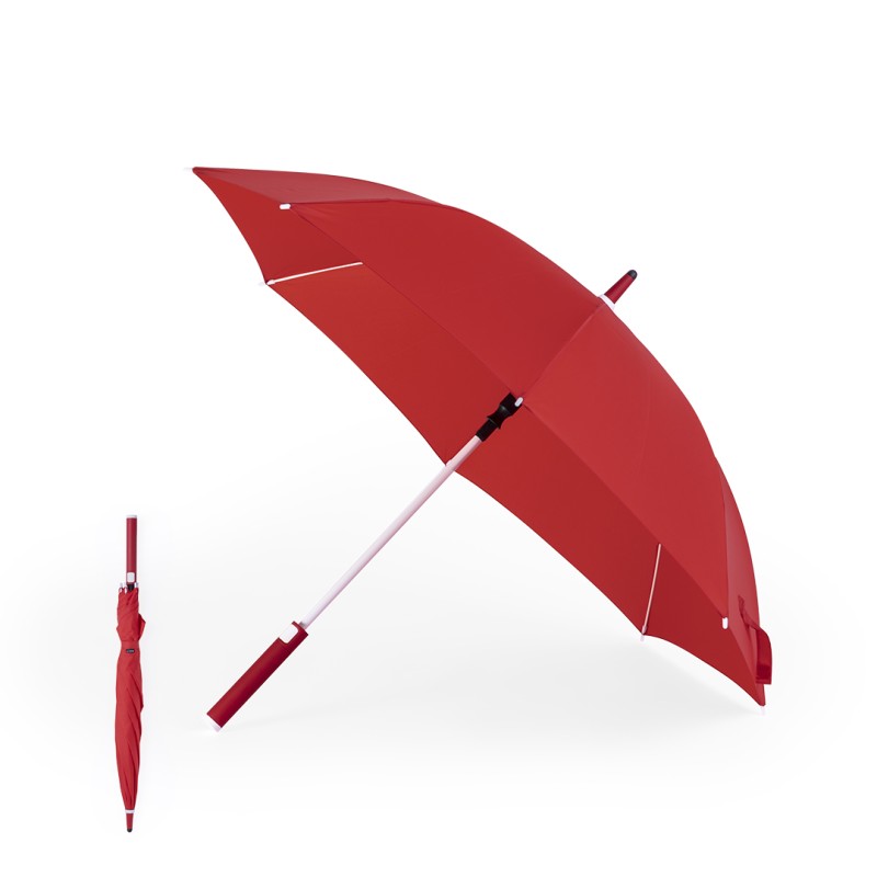 Wolver - 23". Automatique. Système Anti-Vent | Pongé 190T RPET. Tiges Fibre de Verre