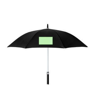 Wolver - 23". Automatique. Système Anti-Vent | Pongé 190T RPET. Tiges Fibre de Verre