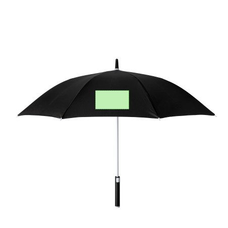 Wolver - 23". Automatique. Système Anti-Vent | Pongé 190T RPET. Tiges Fibre de Verre