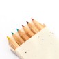 Delar - 6 Crayons. Graines de Pétunia Incluses. Fleurs Couleurs Diverses | Papier Ensemencé