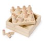 Crested - 16 Pièces | Bois Crested - 16 Pièces | Bois