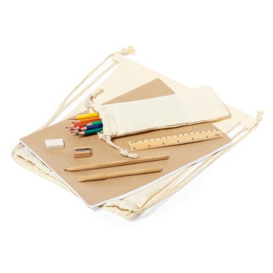 Cindris - 18 Pièces. Bloc 50 Feuilles. Étui Coton