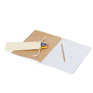 Cindris - 18 Pièces. Bloc 50 Feuilles. Étui Coton