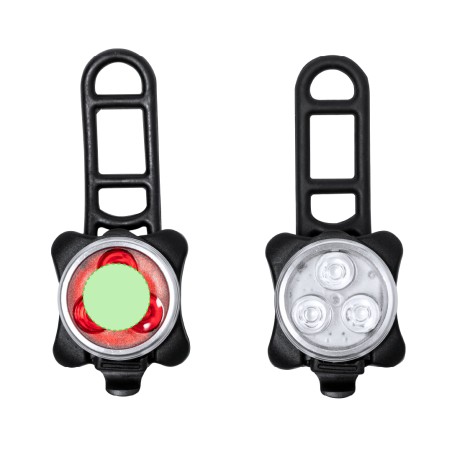 Remko - 2 Pièces. 3 Leds. 4 Modes de Lumière, Fixe et Clignotante. Batterie 650 mAh