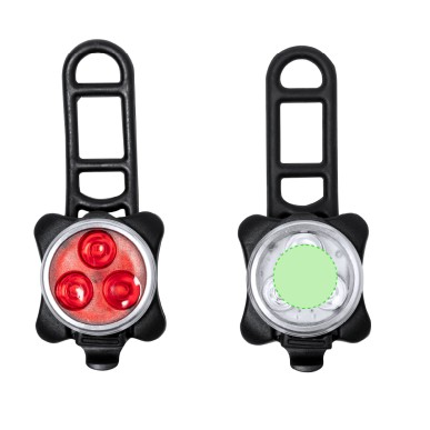 Remko - 2 Pièces. 3 Leds. 4 Modes de Lumière, Fixe et Clignotante. Bat