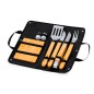 Estrol - 7 Teile. Polyester Etui | Rostfreier Stahl/ Bambus Estrol - 7 Teile. Polyester Etui | Rostfreier Stahl/ Bambus